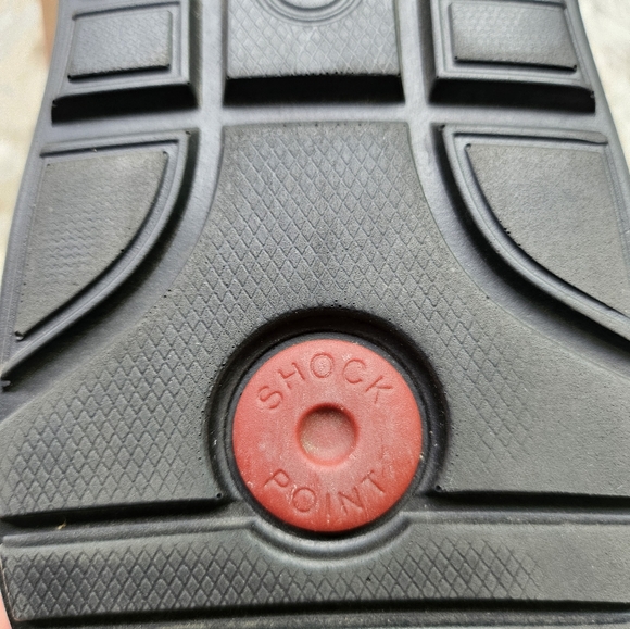 ECCO Men's Suede Leather Slip-on Shoes, Size 12/46, Shock Point Soles - Picture 10 of 14